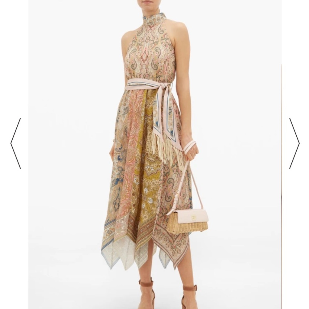 Zimmermann Freja Hanky Hem Dress - Size 1 / 6 / S